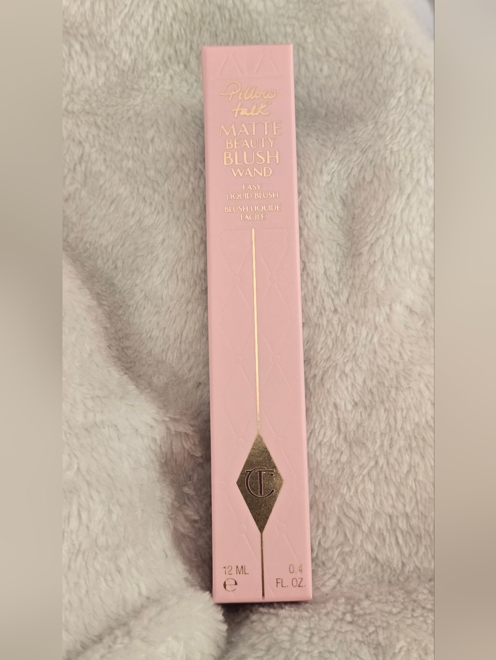 Charlotte Tilbury Pillow Talk Matte Beauty Blush Wand - in Shade Pillow Talk NEW